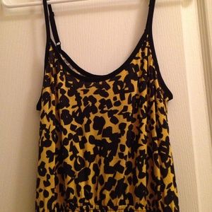 COPY - Asymmetrical Cheetah Print Dress